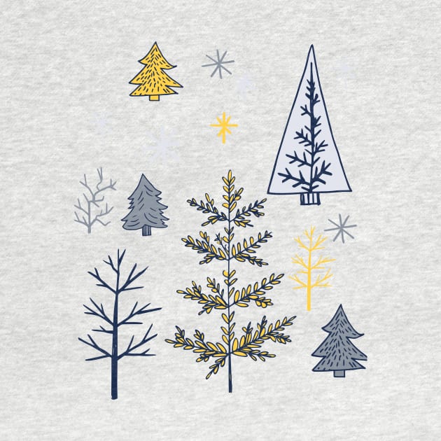 Cute Holiday Forest by SWON Design